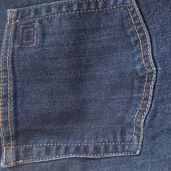 LIZ CLAIBORNE DARK BLUE JEANS SIZE 16 - Picture 6 of 8